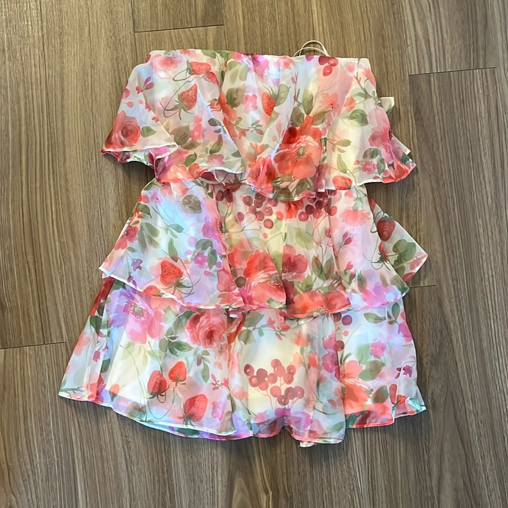 Abercrombie strapless dress